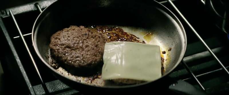 The man that invented the hamburger was smart Mike