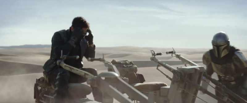 THE MANDALORIAN: Get down
