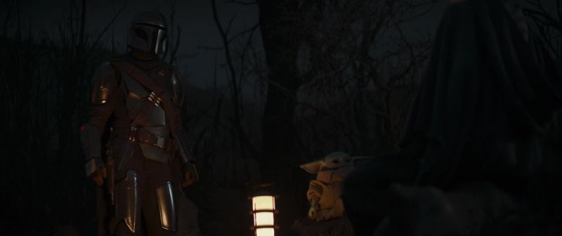 THE MANDALORIAN: Is he speaking?