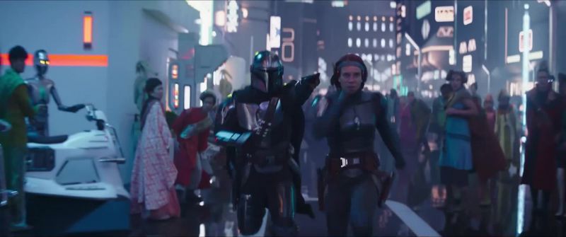 THE MANDALORIAN: Keep going!