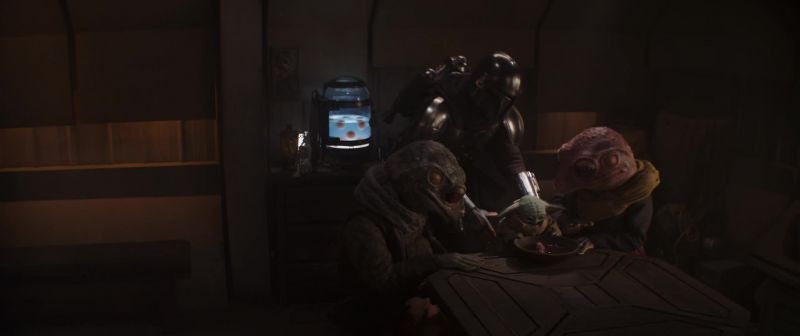 THE MANDALORIAN: Thank you for watching him