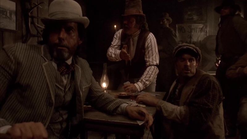 The man's gun never left his holster, Mr. Hickok