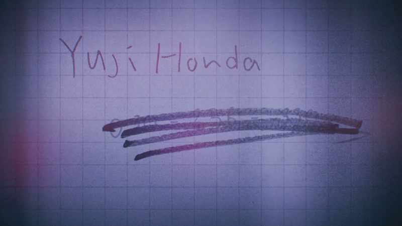 The man's name was Yuji Honda