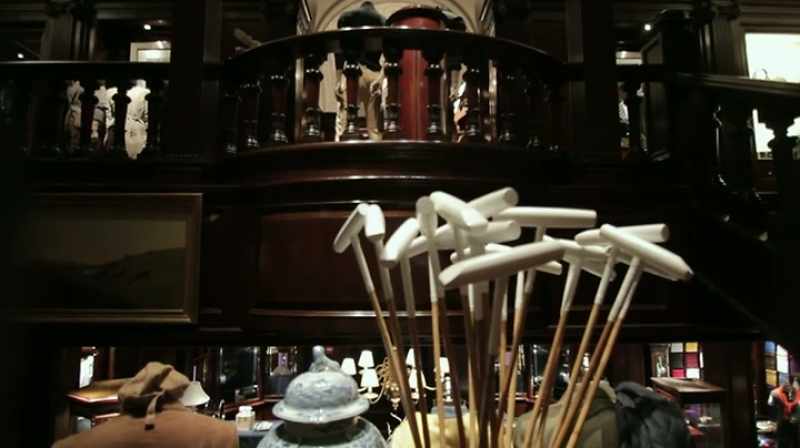 The mansion was like a big, Hollywood set