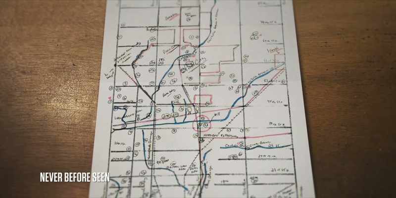 The map itself indicates the various places