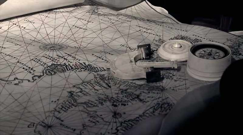 The map makers are using the log books