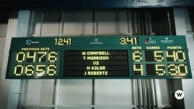 The match is tied