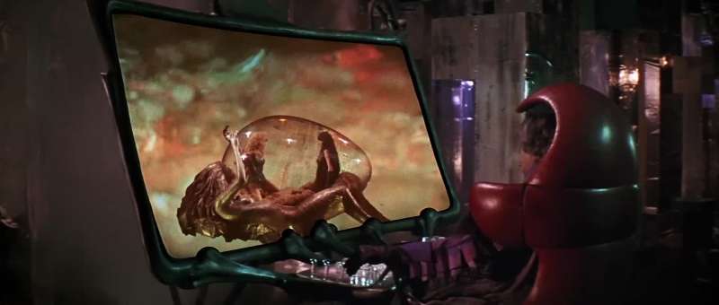 The Mathmos created this bubble to protect itself from your innocence