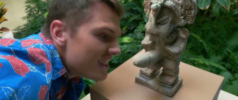 The Mayans were geniuses, and this is in a museum