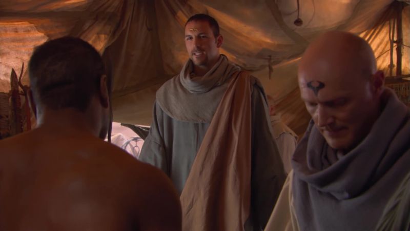 The men guarding the gate report no activity
