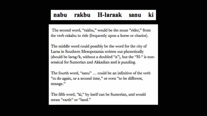 The middle third word could possibly