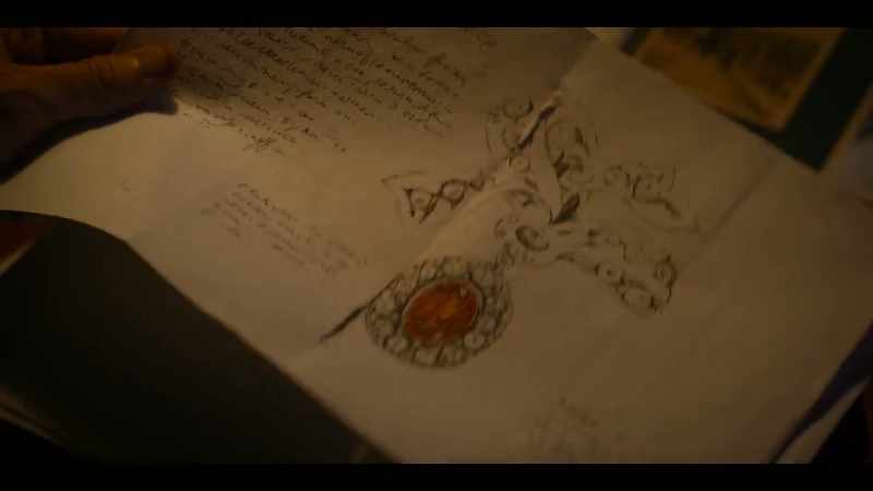 The midnight brooch