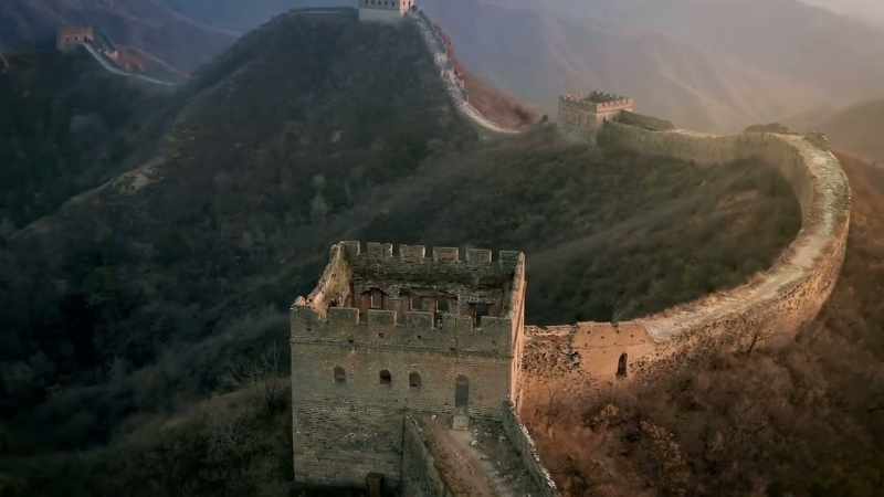 The Ming aimed to create a huge new wall