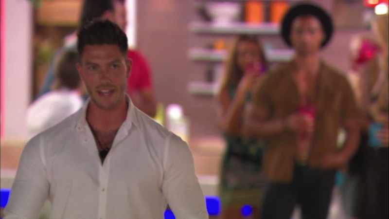 The minute Adam walks in last night