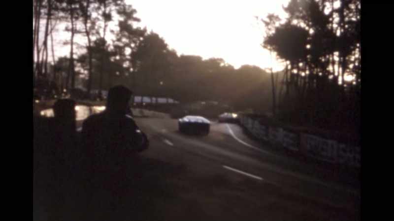 The MKII, driven by Ken Miles and Dennis Hulme, is leading