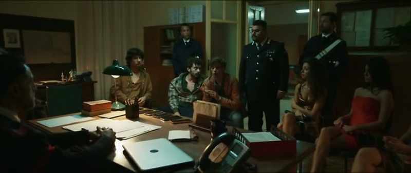 [THE MOBILE PHONE RINGS] - He's my father. Can I answer?