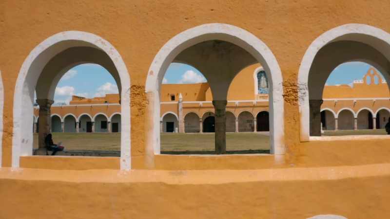 The monastery was built for a Christian god