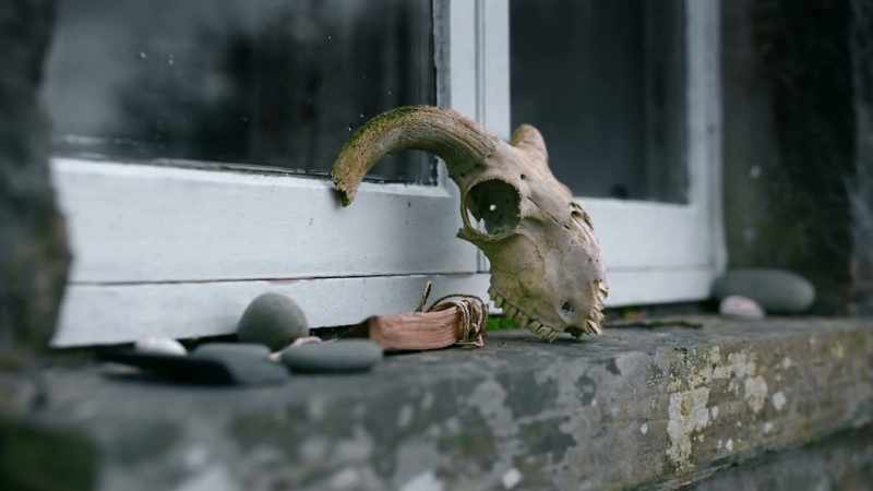 The most haunting passage I remember was she described a dead lamb