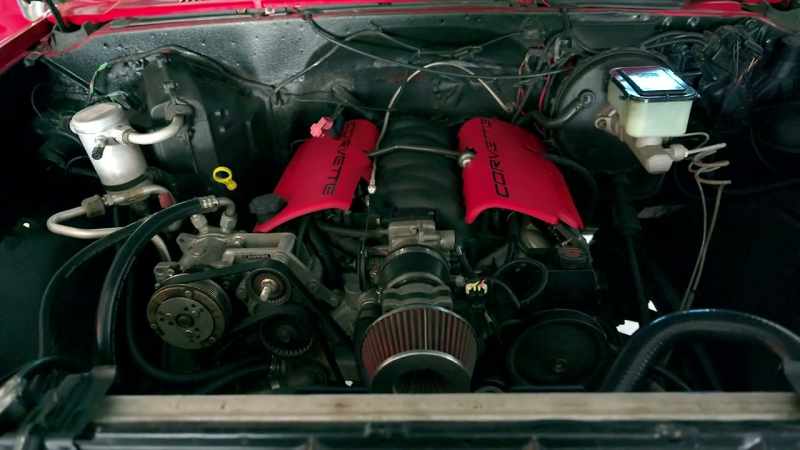The motor is LS1, 4L60 automatic transmission