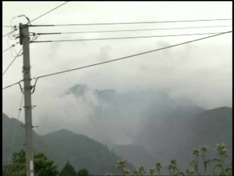 The mountain has been stirring since May