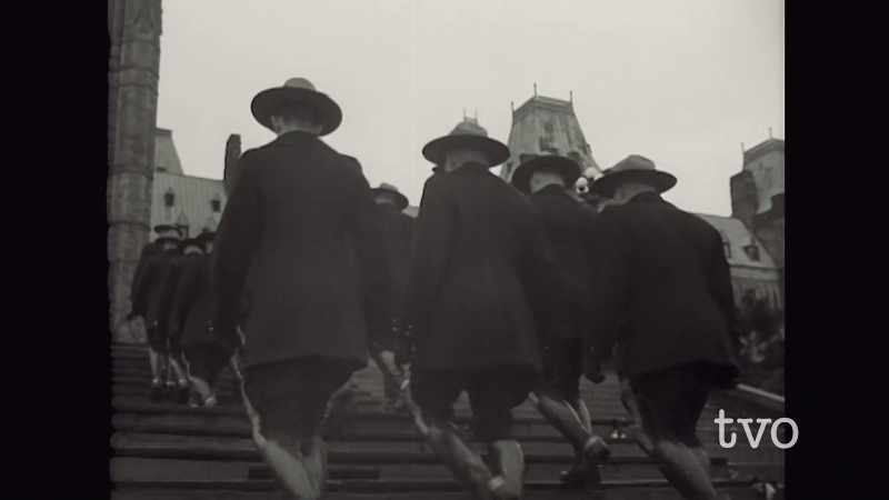 The Mounties were, like, extremely right-wing