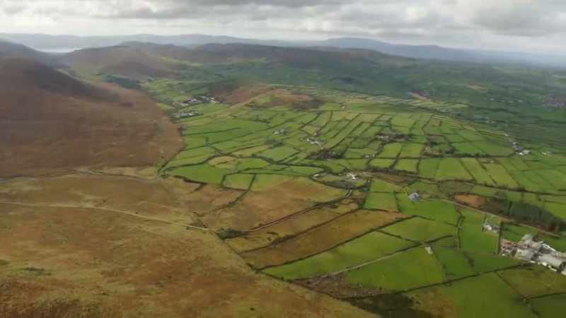 The Mournes stretch across County Down