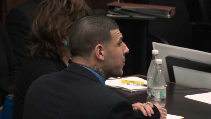 The murder weapon is linked to Aaron Hernandez