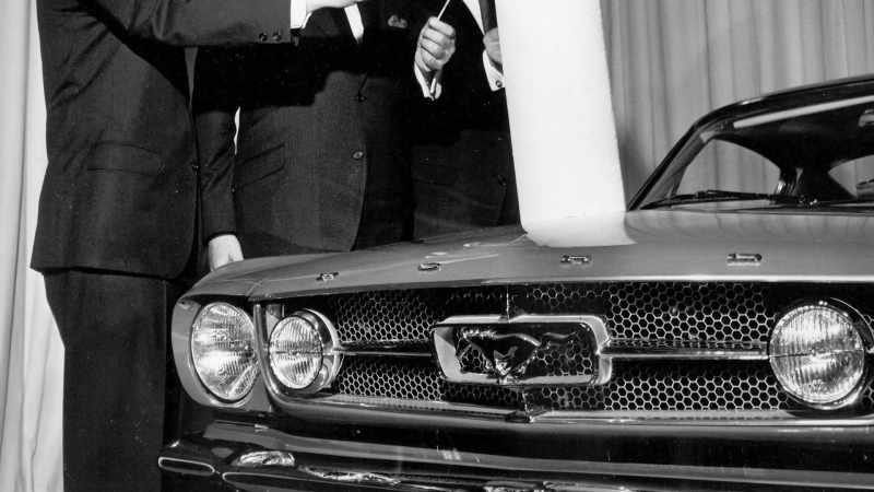 The Mustang, when it was first conceived