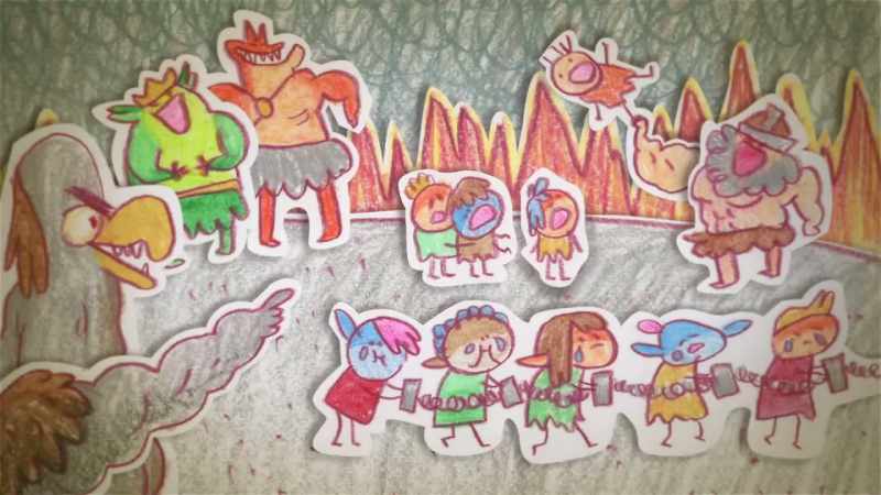 The Mutants came down to the surface