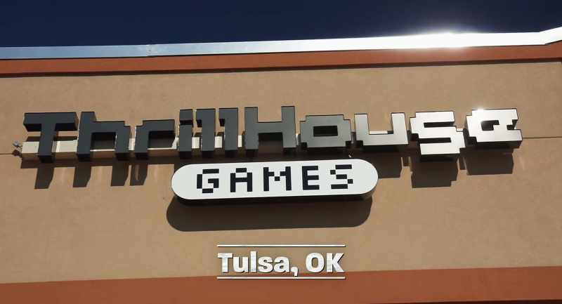 The name, Thrillhouse Games, comes from The Simpsons