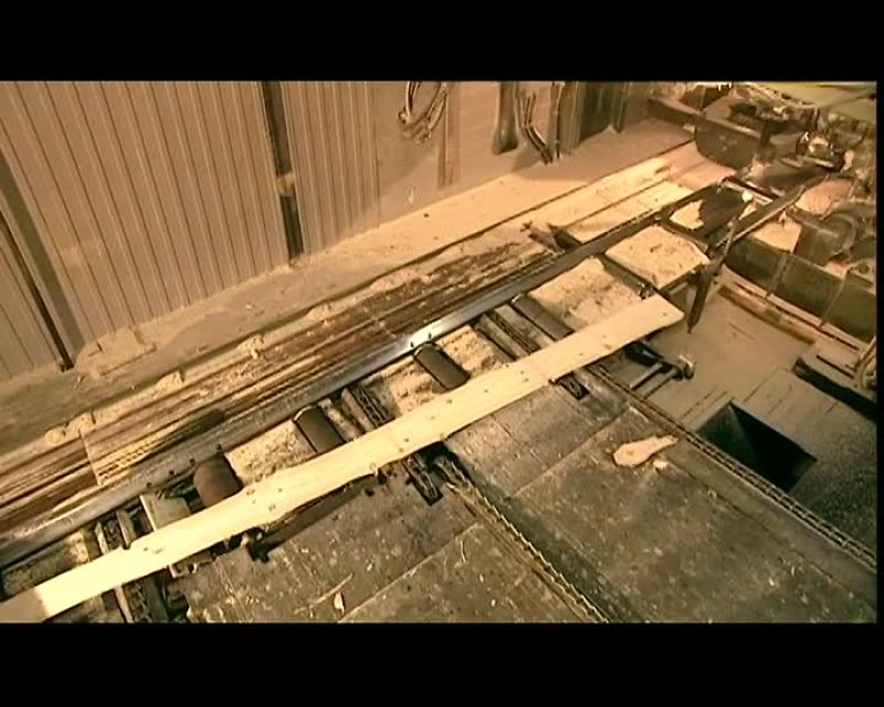 THE NARROWER LOGS GO THROUGH A DIFFERENT SAW