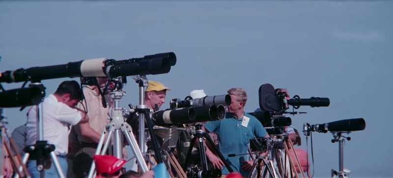 The NASA official who escorted us over to this site today