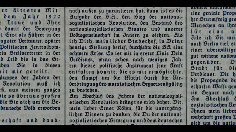 THE NATIONAL SOCIALIST REVOLUTION WAS ONLY MADE POSSIBLE