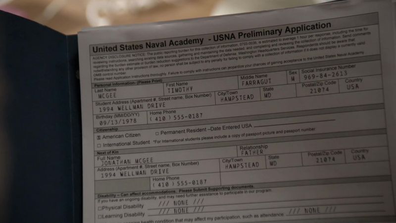 The Naval Academy?