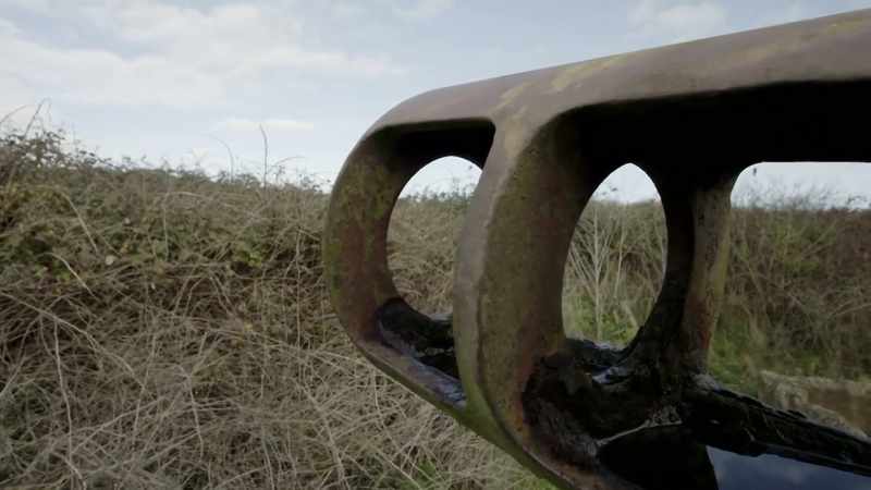 The nazis built them with ventilation, septic systems