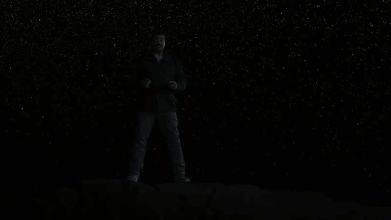 The nearest star is four lightyears away