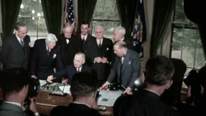 THE NEW PRESIDENT, HARRY S. TRUMAN