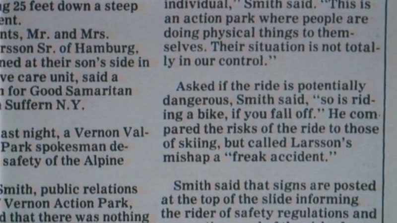 The newspapers were taking Gene Mulvihill's side