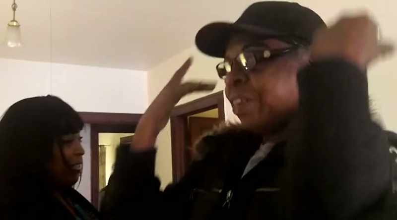 The next day, we tracked down Valerie Washington