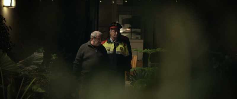 The next-door neighbor committed suicide a few days ago