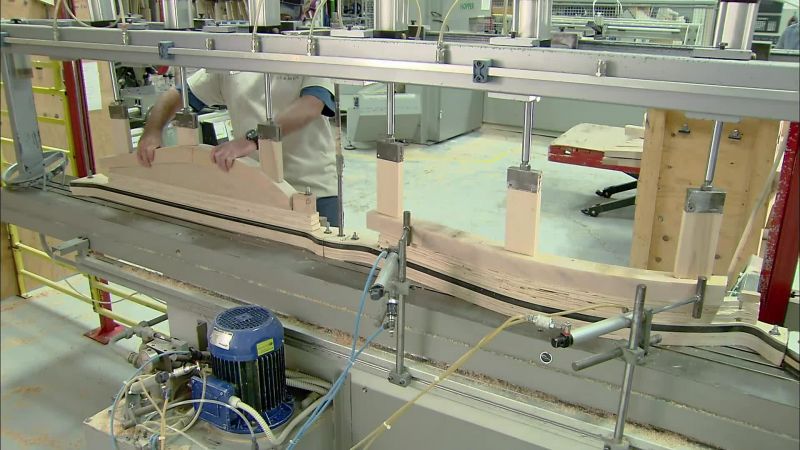 THE NEXT MACHINE, THE PROFILER, FINALIZES THE SHAPE