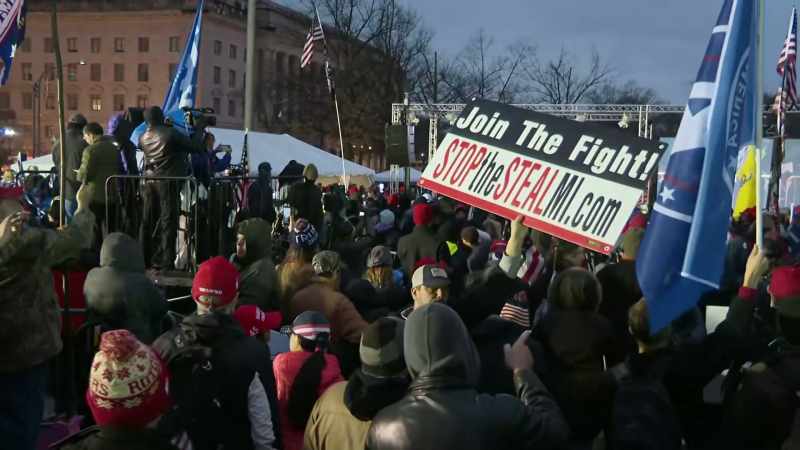 The night before January 6, rally