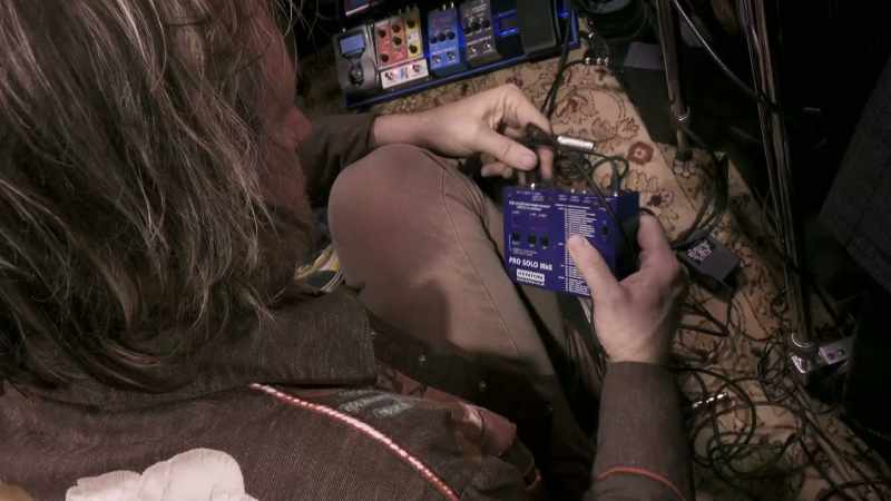 The night before the NAMM show