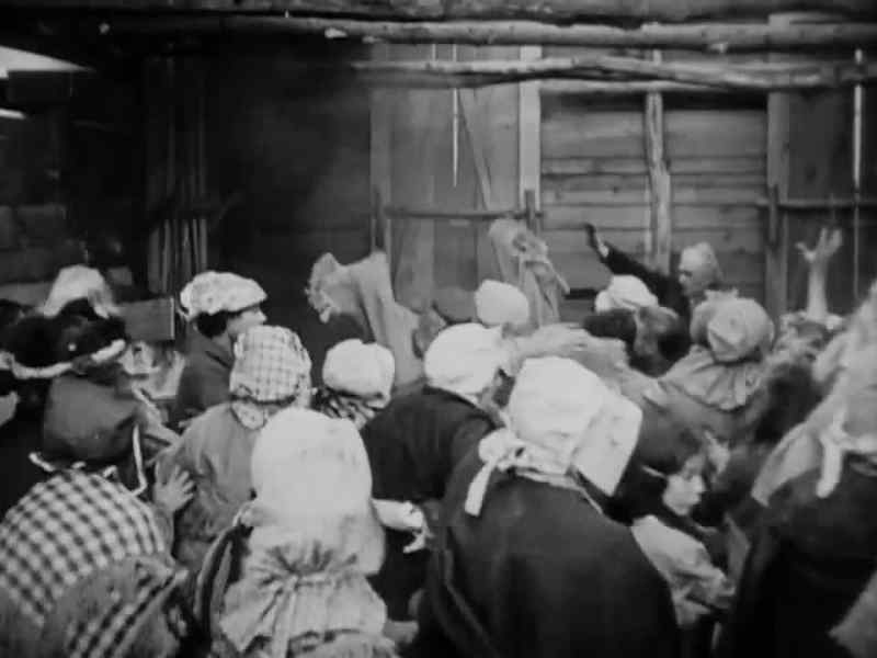 The night before the rush .... Custer, an armed camp