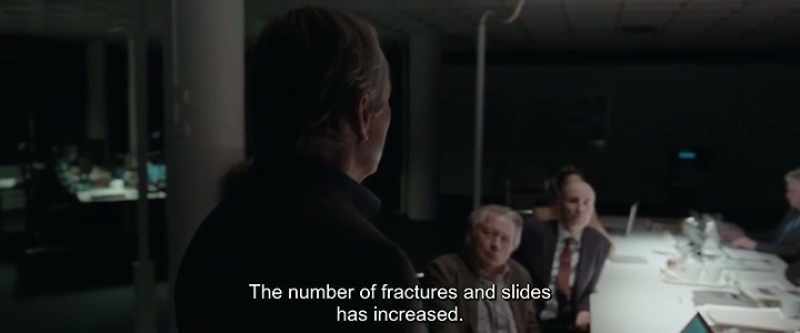 The number of fractures and slides has increased