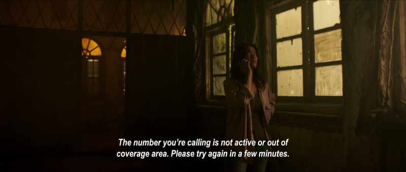 The number you're calling is not active or out of coverage area