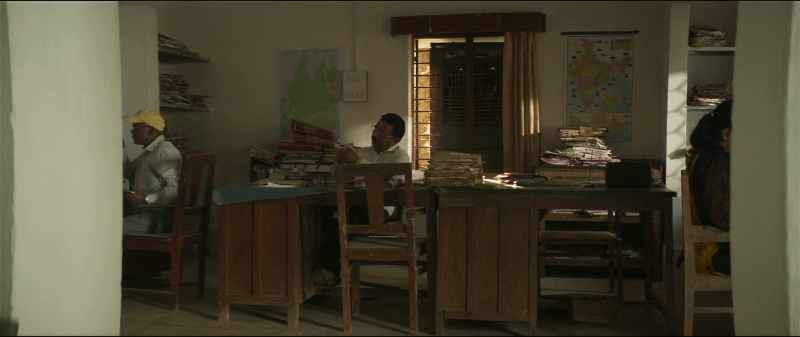 The office atmosphere is peculiar