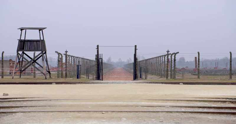 The ones that worked here, the prisoners sorting the belongings