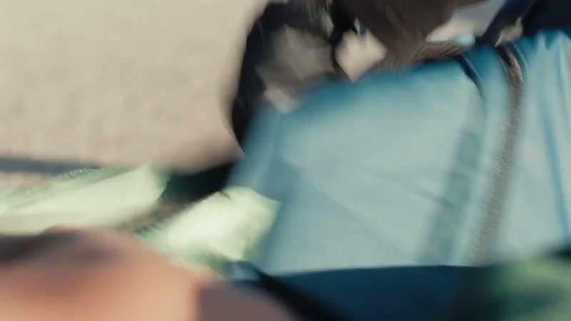 The only glimpse I got was of the hand