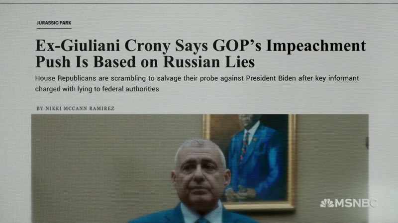 The only information ever pushed on the Biden's in